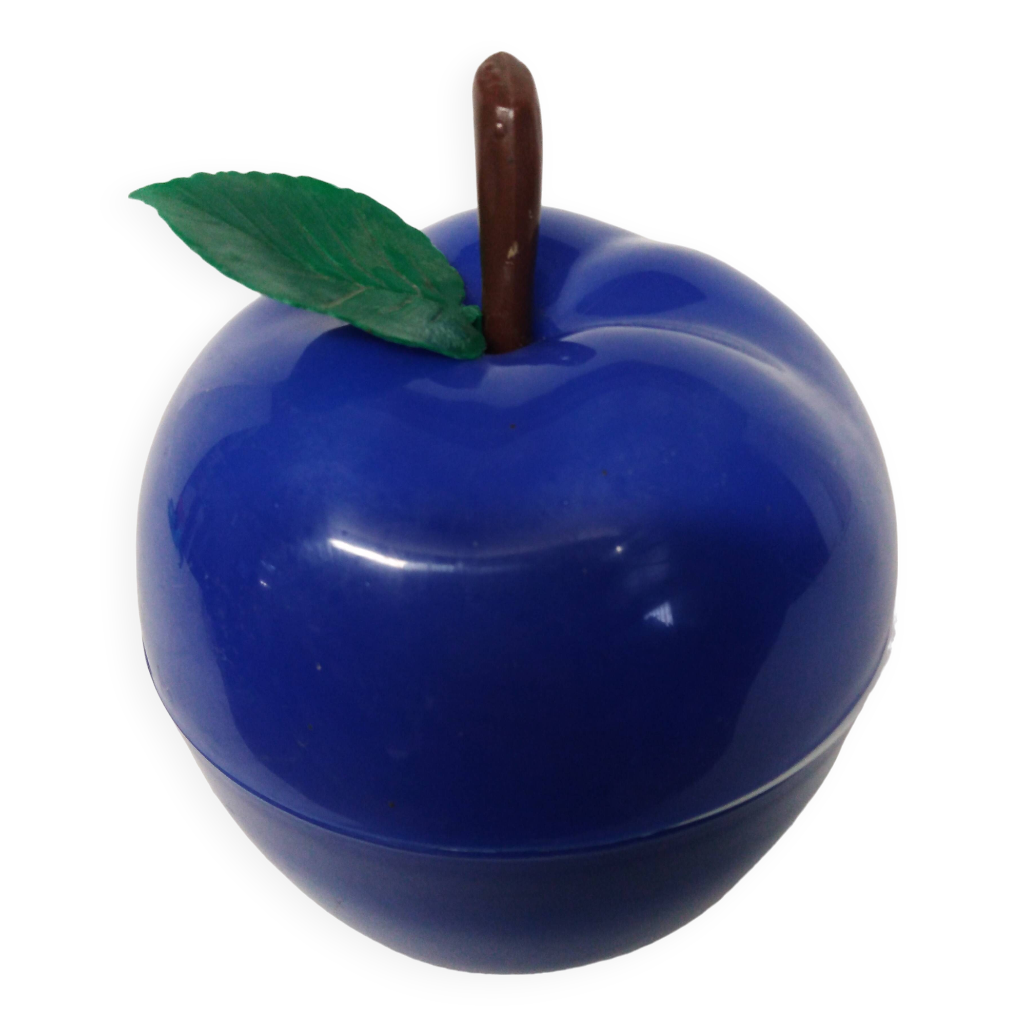 ice bucket - vintage 1970 - blue