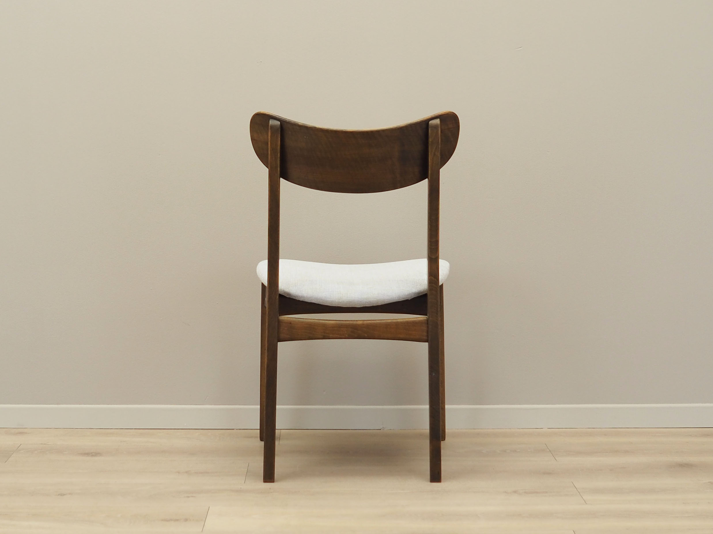 Set of six walnut chairs, Danish design, 60s, production: Denmark