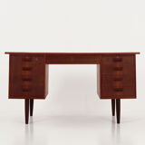 Teak desk 1970s scandinavian design