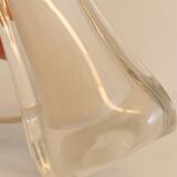 Lamp base with multiple layers of glass