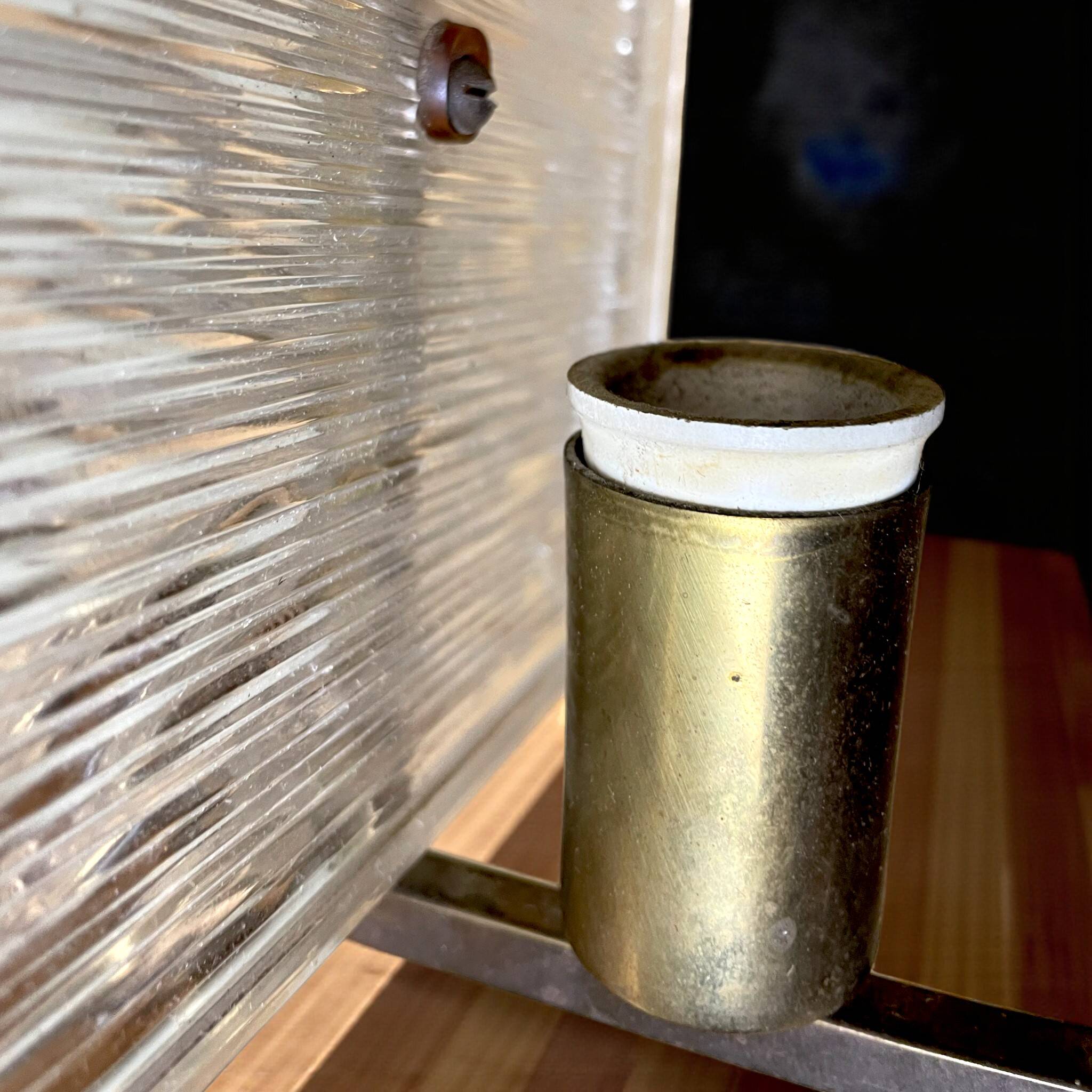 Applique murale moderniste en verre de Murano