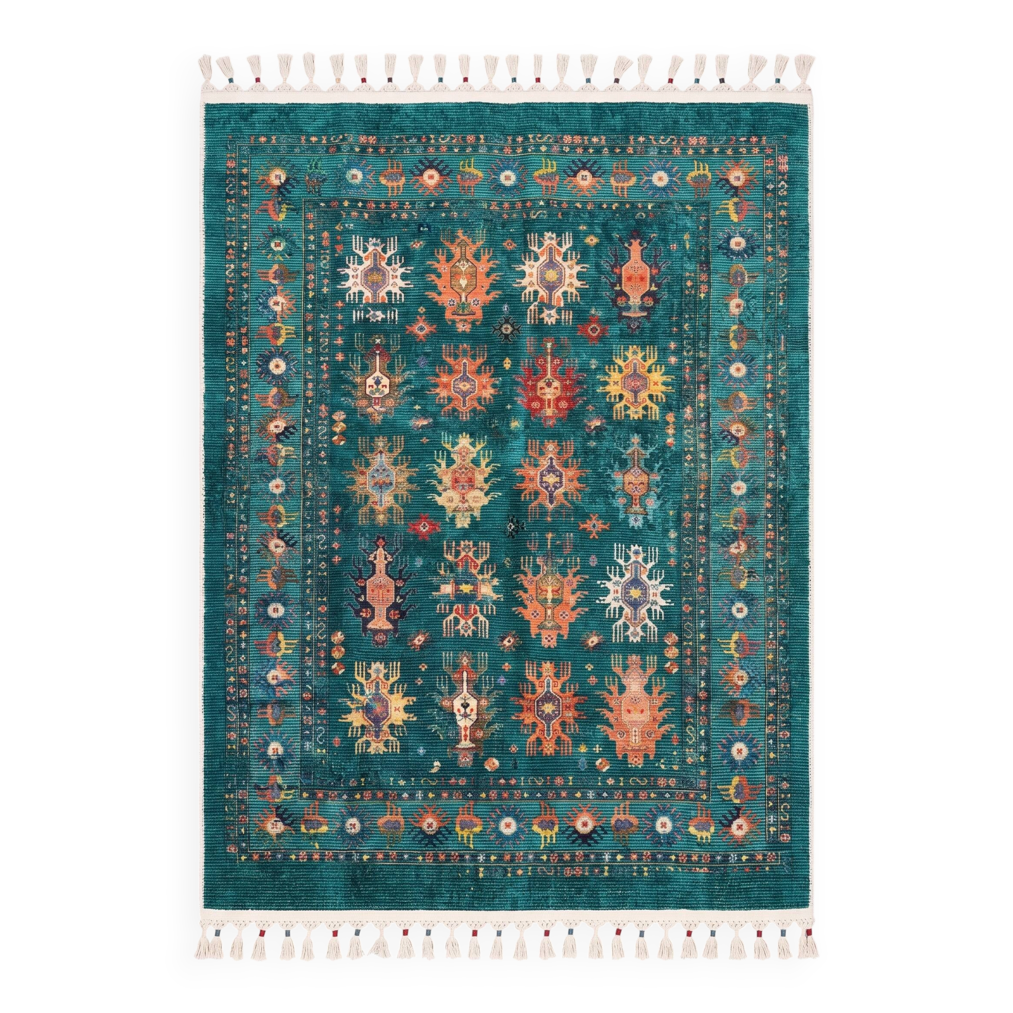 Tapis moderne aux motifs traditionnels d’orient