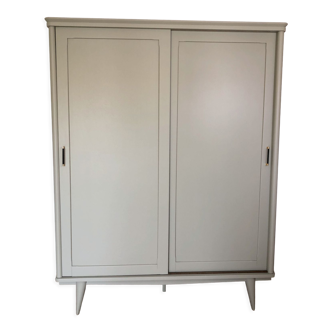 Wardrobe with sliding doors from the 60s