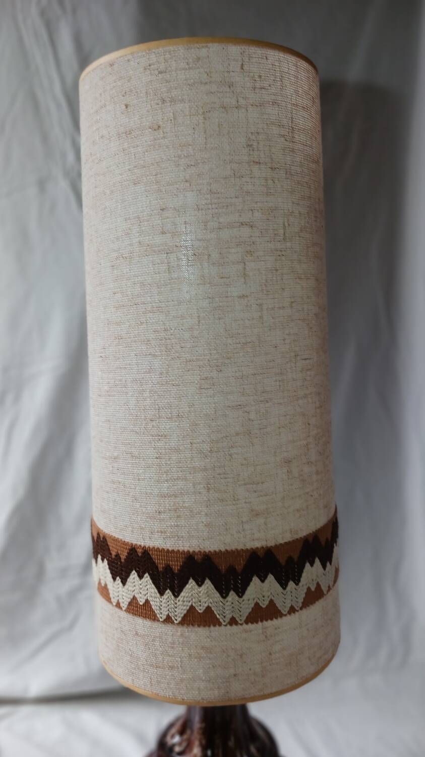 New 70s ceramic floor lamp