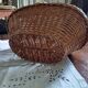 Panier en osier tressé