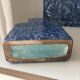 Odyv 1940 Art Deco Blue Fireplace Trim