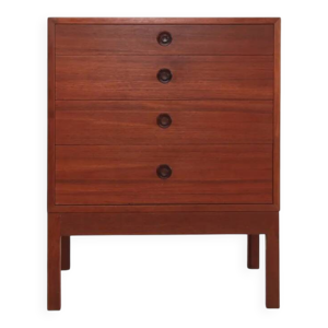 Commode en teck de borge - mogensen