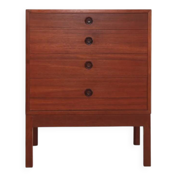Teak chest of drawers by Borge Mogensen for Karl Andersson and Son