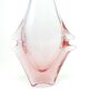 Mid-century modern vase, glass, Czechoslovakia, 1950s