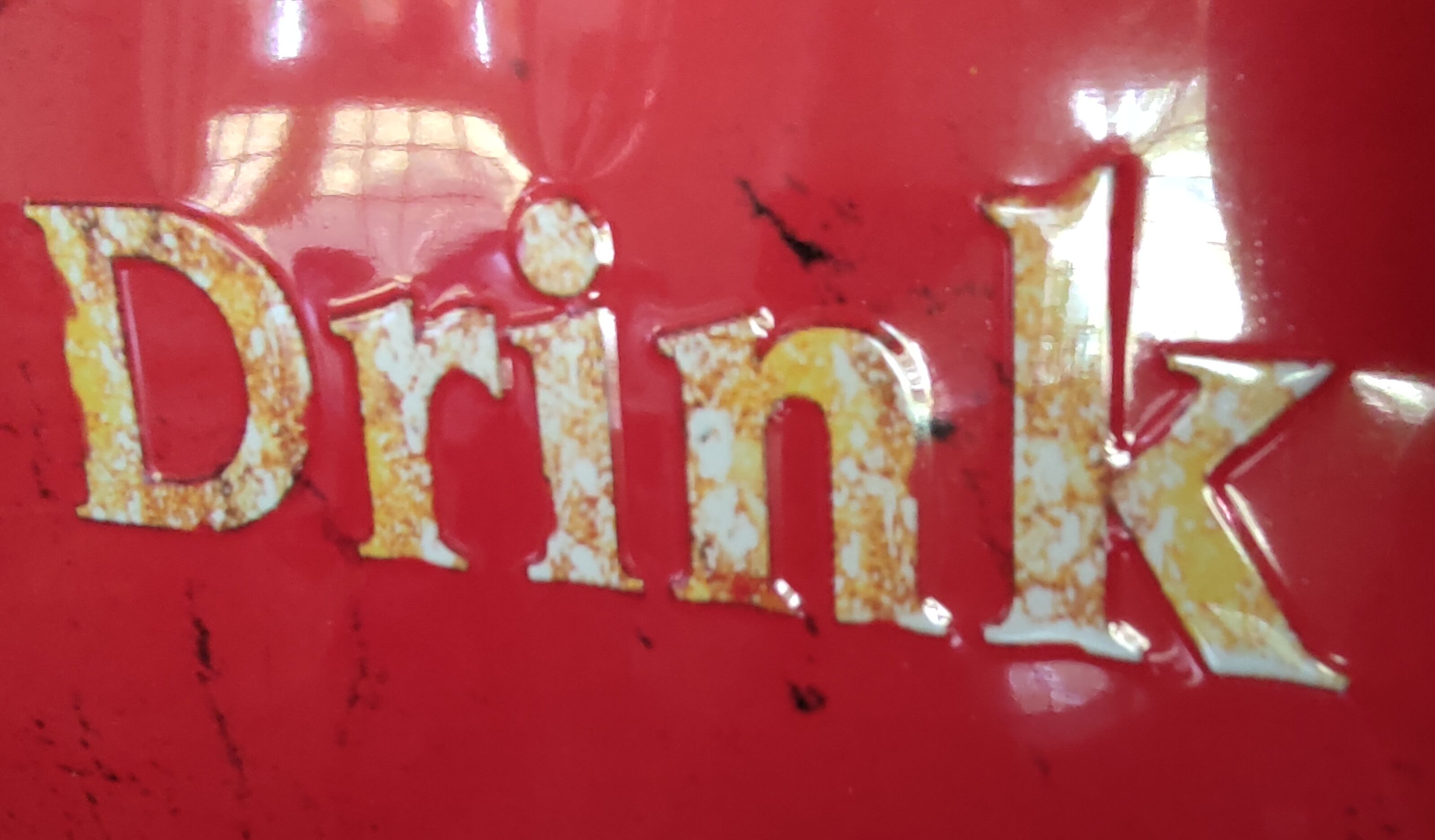 Vintage Coca Cola advertising plaque