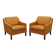 Ensemble de fauteuils lounge, design danois, années 1970, production : Danemark