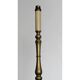 Candlestick-shaped lamp (brass)