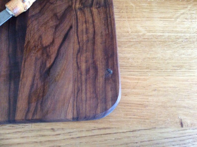 Cheese platter and his knife cutting board kitchen utensils
