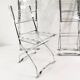 Set of designer folding chairs, Maison & Jardin Paris, 1970s