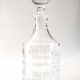 Large cut crystal whiskey decanter