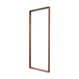 Scandinavian teak rectangular mirror - 101x41cm