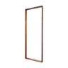 Scandinavian teak rectangular mirror - 101x41cm