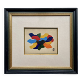Peinture abstraite - Auguste Perrin - 1972