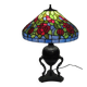 Lampe de table style Tiffany vintage (années 1990)
