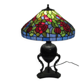 Vintage Tiffany style table lamp (1990s)