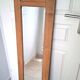 Miroir biseauté ancien bois 130 cm