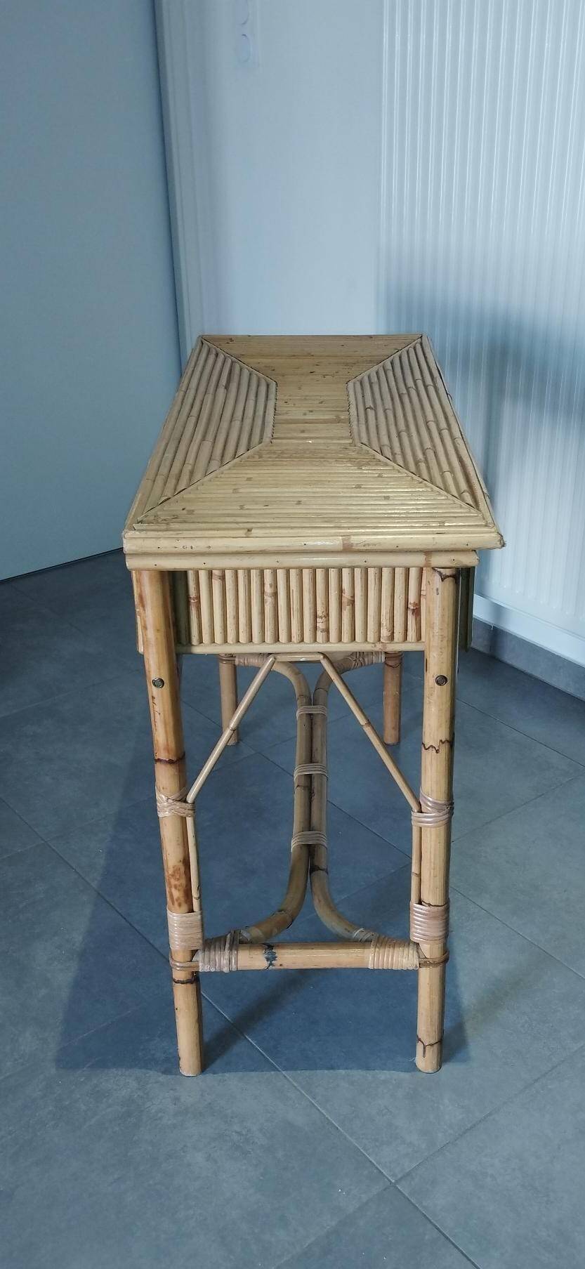 Vintage console attributed to Vivai del Sud.