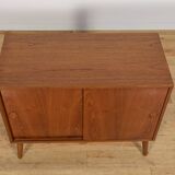 Small Mid-Century Teak Sideboard from Feldballes Møbelfabrik, Denmark, 1960