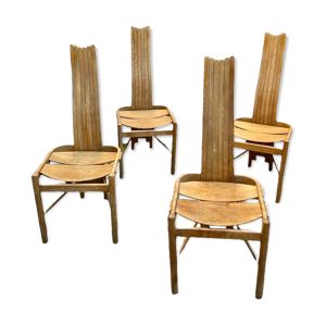 4 chaises vintage en