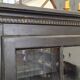 Showcase library patina black a door three drawers