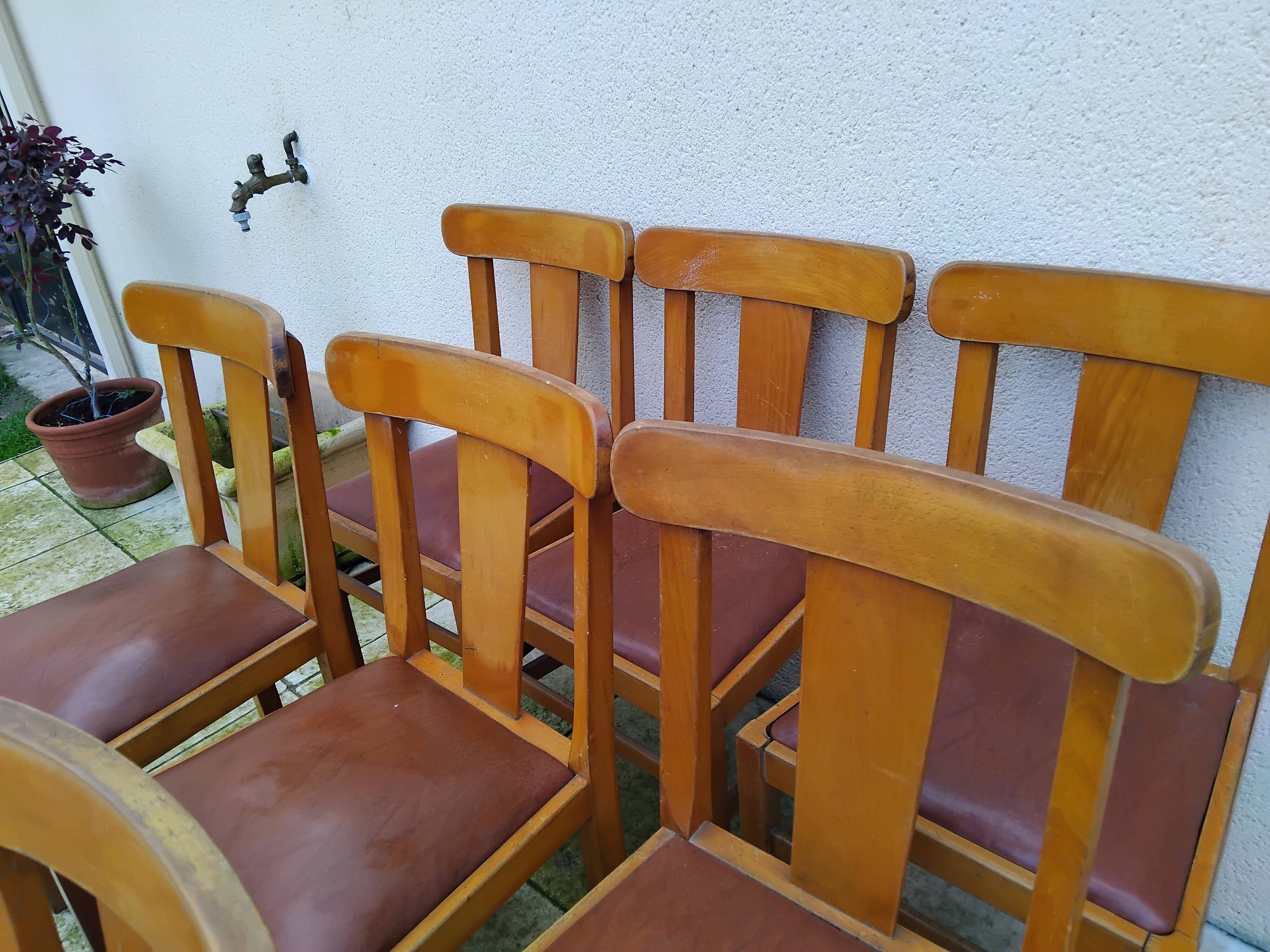 8 inseparable elf vintage bistro chairs