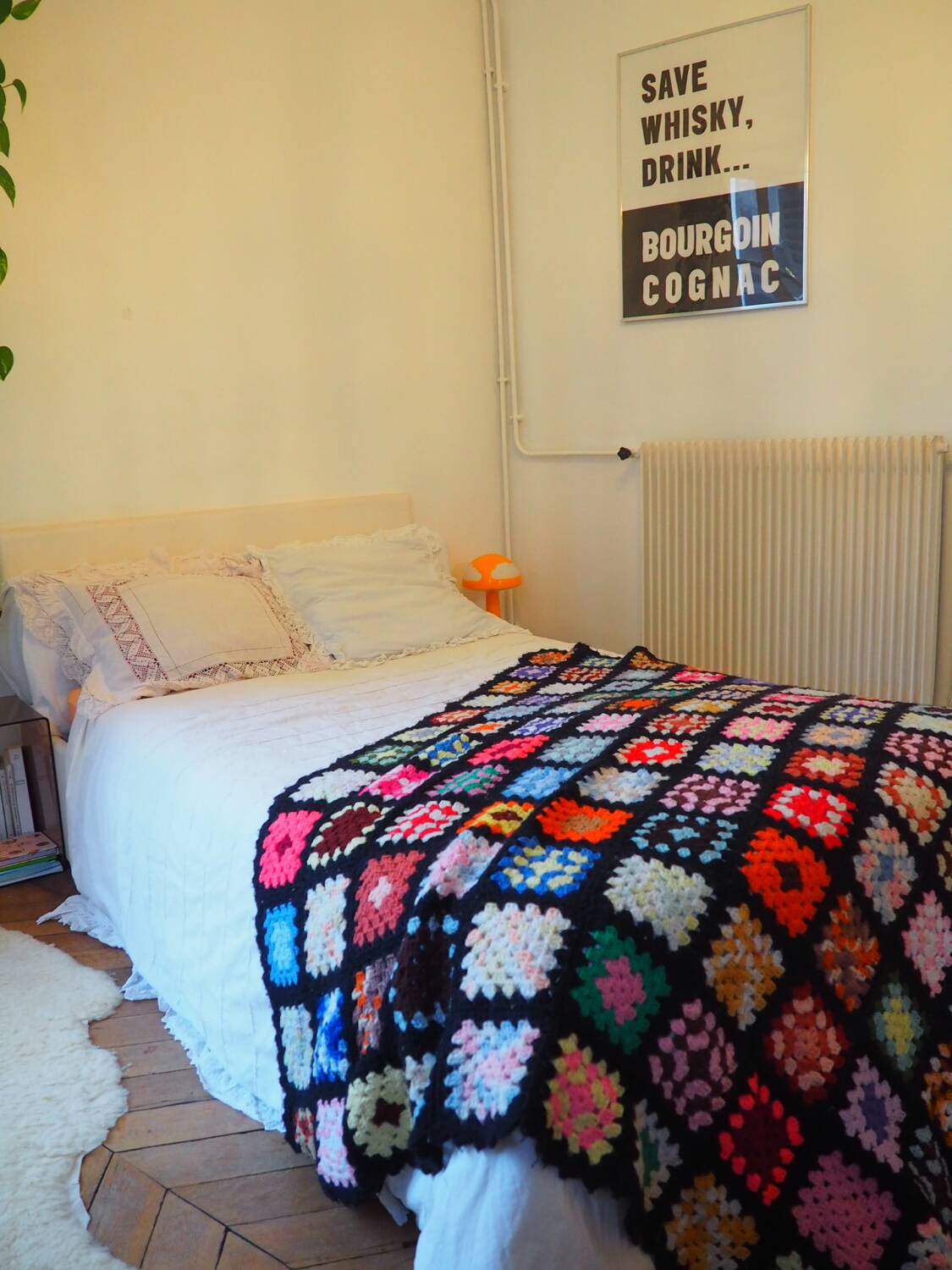 1970's crochet blanket - handmade