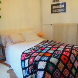 1970's crochet blanket - handmade