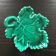 Leaf-shaped catchall tray