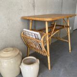 Rattan desk