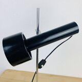 60s black and chrome adjustable spot desk lamp