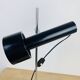 60s black and chrome adjustable spot desk lamp