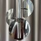 1970s Space Age chrome chandelier – 3 lights