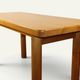 Table René Martin en pin massif moderniste, 1960