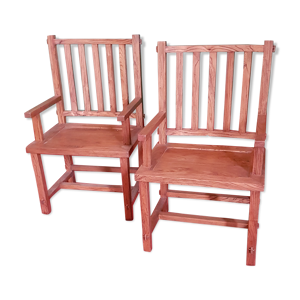 fauteuils en teck