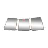 Mirror barber triptych patterns flowers 51x21cm