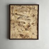 Artwork made of bark paper
