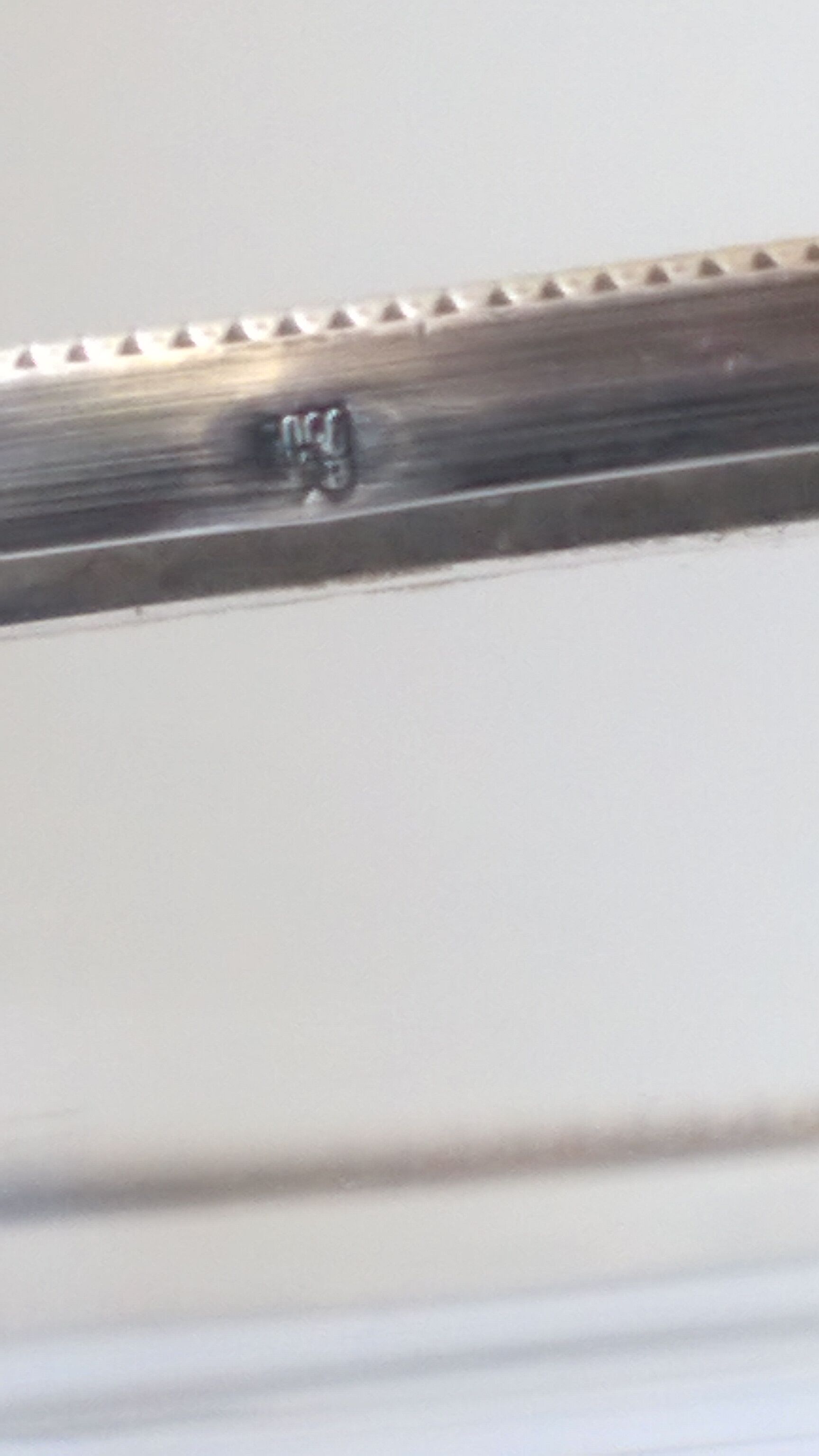 Aperitif tray in crystal and silver 950