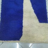 Handcrafted Moroccan rug decorated 250cm x 100cm