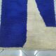 Tapis marocain artisanal décoré 250cmx100cm