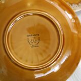 Set of 3 dessert plates, Brisant model, Saint Amand earthenware
