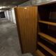 Scandinavian wardrobe 1960 teak 4 doors, 3 drawers, 2keys