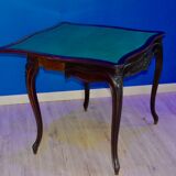 1900s mahogany games table