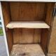 Old medicine cabinet wooden cabinet