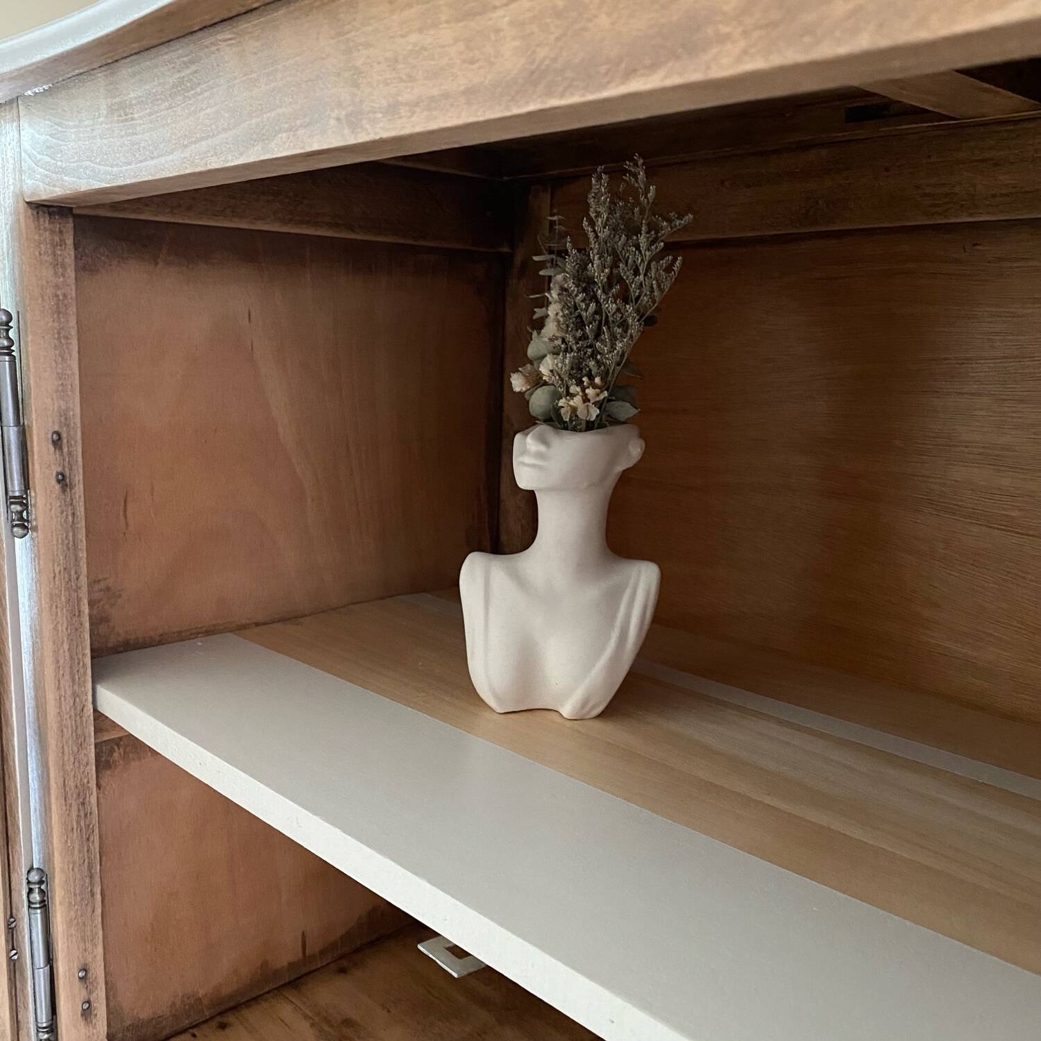 Revamped wooden cabinet