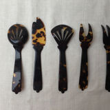 Tortoiseshell cutlery